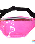 Pink Transparent Bum Bag