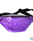 Purple Transparent Bum Bag