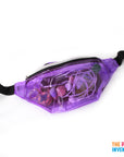 Purple Transparent Bum Bag