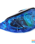 Blue Transparent Bum Bag