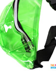 Green Transparent Bum Bag