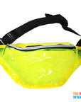 Yellow Transparent Bum Bag