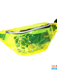 Yellow Transparent Bum Bag