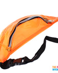 Orange Transparent Bum Bag