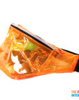 Orange Transparent Bum Bag