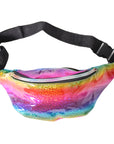 Rainbow Iridescent Bum Bag