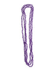 Neon Beaded Necklace (Purple) 3pk