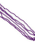 Neon Beaded Necklace (Purple) 3pk