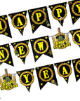 Happy New Year Banner (Champagne)