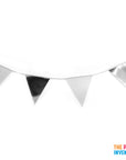 Black and Silver Party Decoration Kit