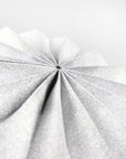 Silver Mixed Pattern Decoration Fans (8Pcs)
