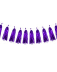 Metallic Tassels (Purple)