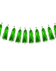 Metallic Tassels (Green)