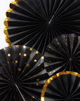 New Years Black and Gold Party Decoration Kit