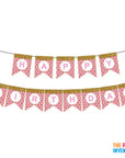 Light Pink Birthday Decoration Kit (Dots)