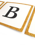 Boy or Girl Gold Glitter Banner
