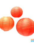 Red Round Paper Lantern (1 Piece)