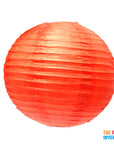 Red Round Paper Lantern (1 Piece)