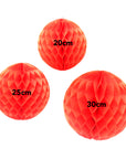 Red Honeycomb Ball