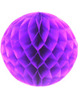 Purple Honeycomb Ball