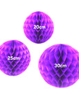 Purple Honeycomb Ball