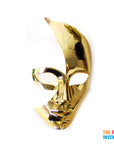 Half Face Metallic Mask