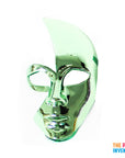 Half Face Metallic Mask