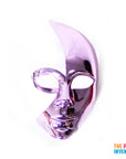 Half Face Metallic Mask