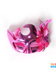 Metallic Mask with Flower