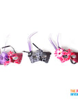 Cracking Mask with Flowers