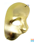 Shiny Half Face Opera Mask