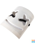 White Marshmallow Plastic Mask
