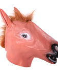 Horse Head Latex Mask