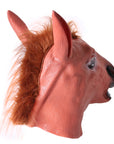 Horse Head Latex Mask