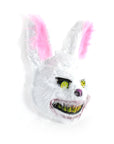 Scary White Rabbit Fluffy Animal Mask