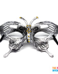 Silver Butterfly Mask