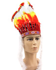 Native American Feathered Headpiece