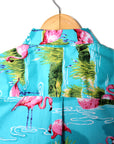 Adult Hawaiian Shirt (Crocodile/Flamingo)
