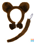 Brown Bear Costume Kit (3 Piece Set)