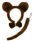 Brown Bear Costume Kit (3 Piece Set)