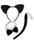 Black Cat Costume Accessory Kit (3 Piece Set)