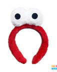 Fluffy Red Monster Headband