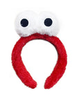 Fluffy Red Monster Headband