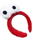 Fluffy Red Monster Headband