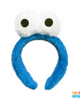 Fluffy Blue Monster Headband