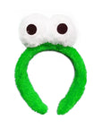 Fluffy Green Monster Headband