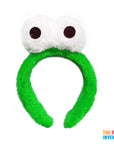 Fluffy Green Monster Headband