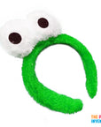 Fluffy Green Monster Headband