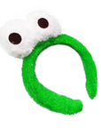 Fluffy Green Monster Headband