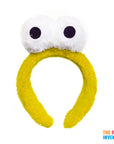 Fluffy Yellow Monster Headband
